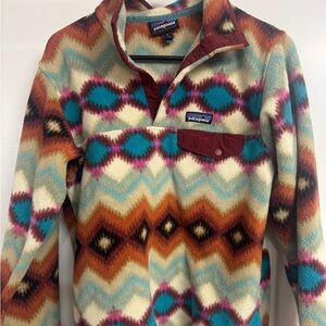 Rare 2015 Patagonia Synchilla Southwestern Aztec Gorpcore Pullover, small